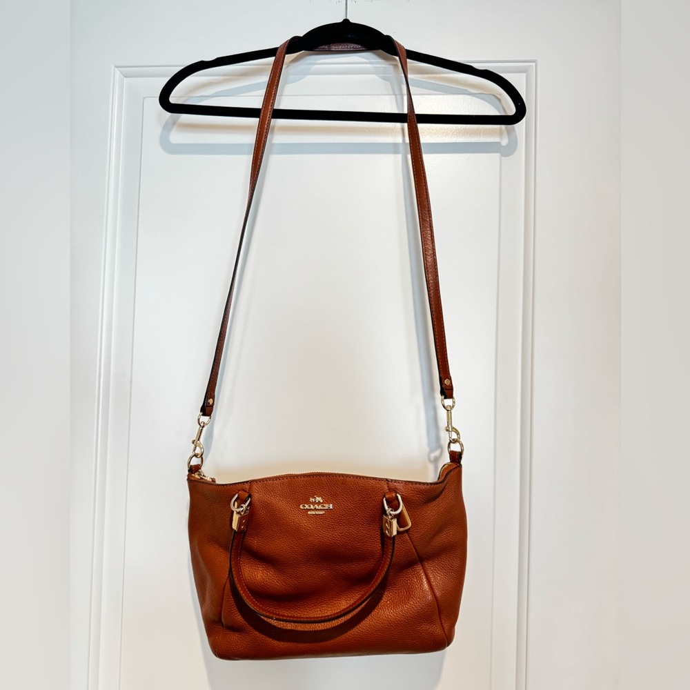 Coach Brown Leather Shoulder Bag